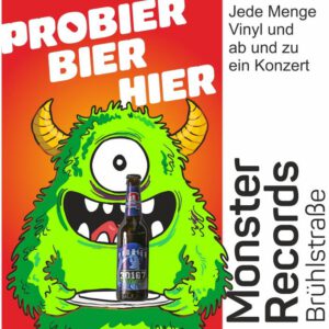 Bei Monster Records könnt ihr unser 30167 Bier kaufen